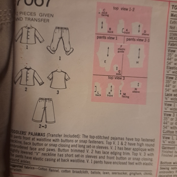Simplicity 1975 vintage toddler pattern size 2 🐴⭐️ - Picture 4 of 6